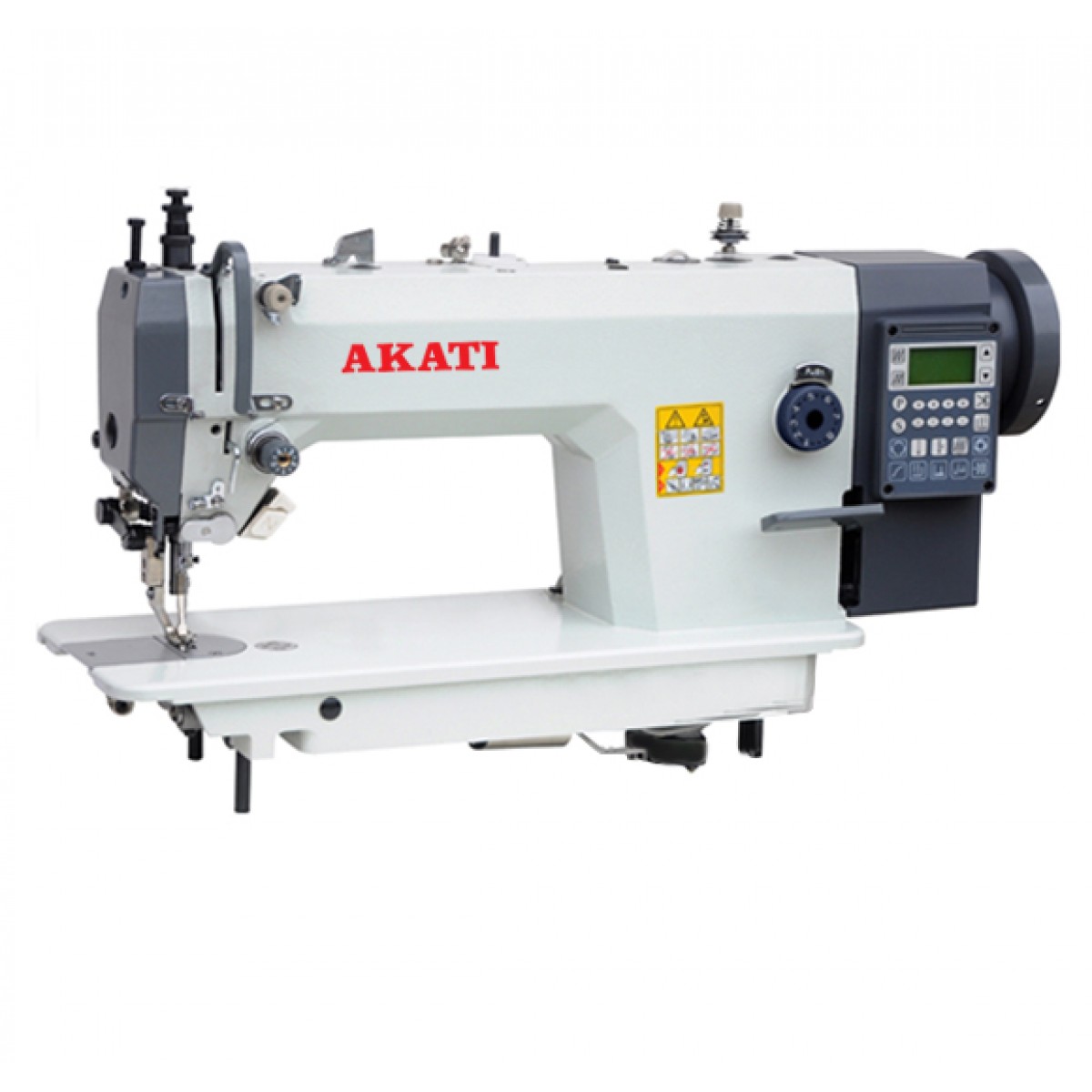 AK-0388 Tek İğne Çift Papuç Elektronik Düz Dikiş Makinesi