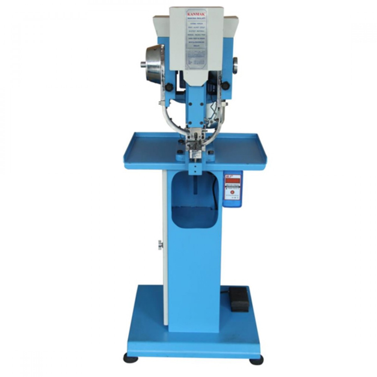 KM-6300 Otomatik Pullu Kuşgözü Çakma Makinesi